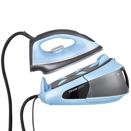 Steam Station 1700W Steam Iron for Clothes with 1.8L Large Capacity Water