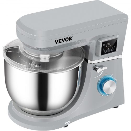 Stand Mixer 660W Electric Dough Mixer with 6 Speeds LCD Screen Timing