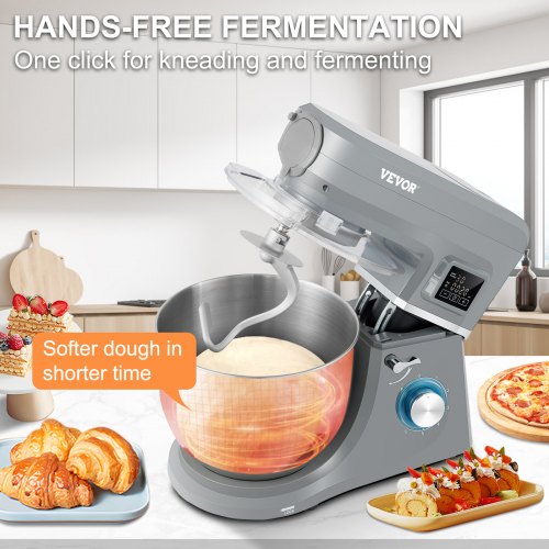 5 IN 1 Stand Mixer 660W TiltHead Multifunctional Electric Mixer with 6