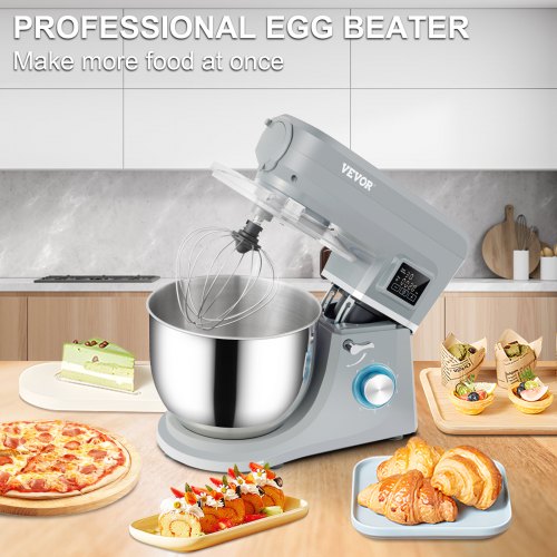 5 IN 1 Stand Mixer 660W TiltHead Multifunctional Electric Mixer with 6