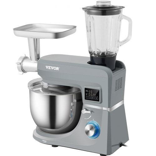 5 IN 1 Stand Mixer 660W TiltHead Multifunctional Electric Mixer with 6