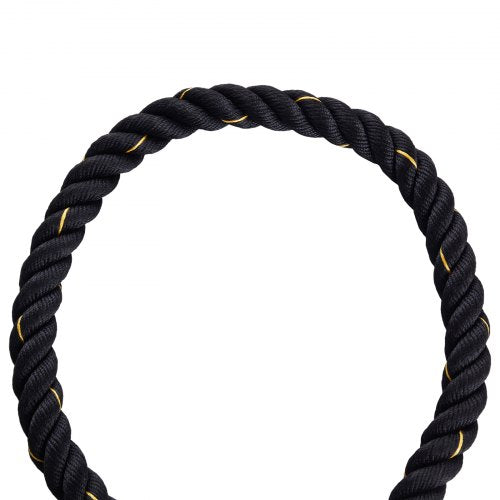 Battle Rope 1.5 Inch Diameter 30Ft Length Polyester Exercise Rope Battle