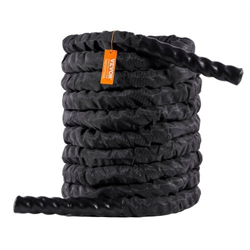 Battle Rope 1.5 Inch Diameter 30Ft Length Polyester Exercise Rope Battle