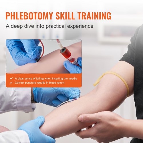 Phlebotomy Practice Kit IV Venipuncture Intravenous Training Kit High