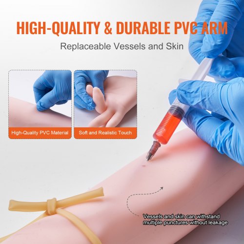 Phlebotomy Practice Kit IV Venipuncture Intravenous Training Kit High