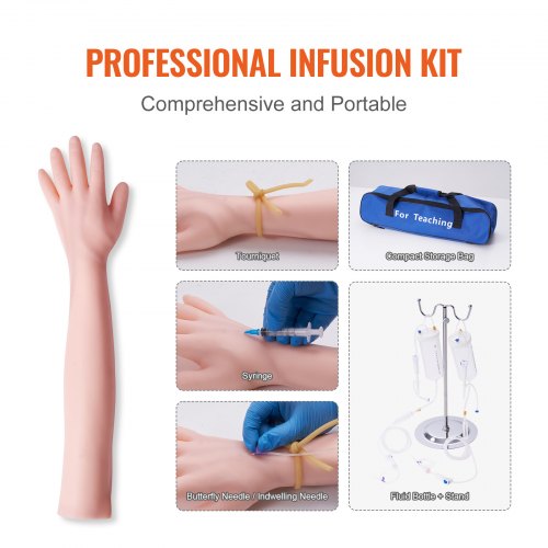 Phlebotomy Practice Kit IV Venipuncture Intravenous Training Kit High