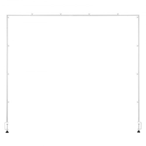 Over The Table Rod Stand with Clamps 1342 Tall 2898 Length