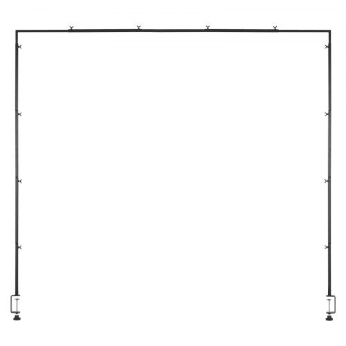 Over The Table Rod Stand with Clamps 1342 Tall 2898 Length