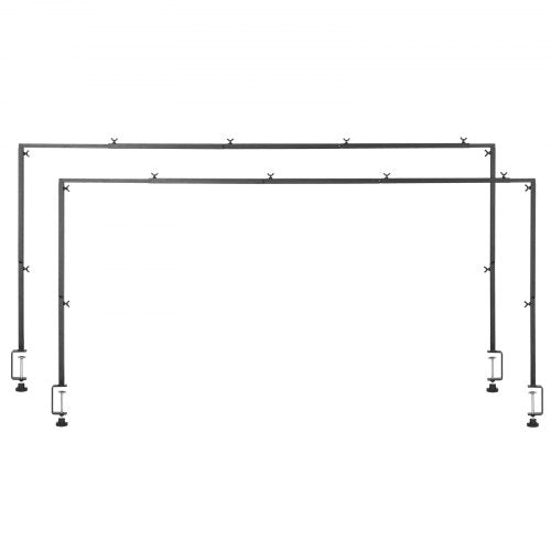 Over The Table Rod Stand with Clamps 1342 Tall 2898 Length