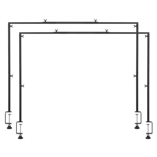 Over The Table Rod Stand with Clamps 1342 Tall 2898 Length