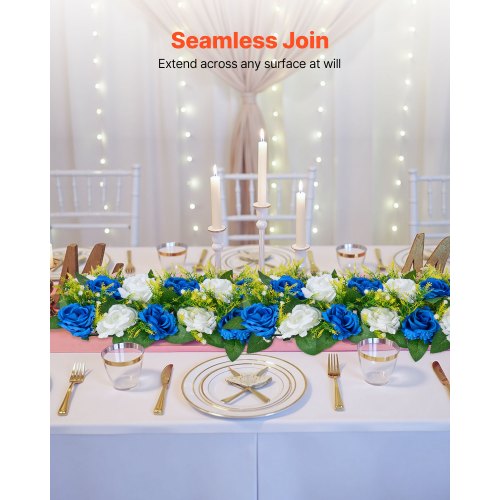 Flower Ball Arrangement Bouquet 10 PCS 19.6 x 8.6 Inch Artificial Flower