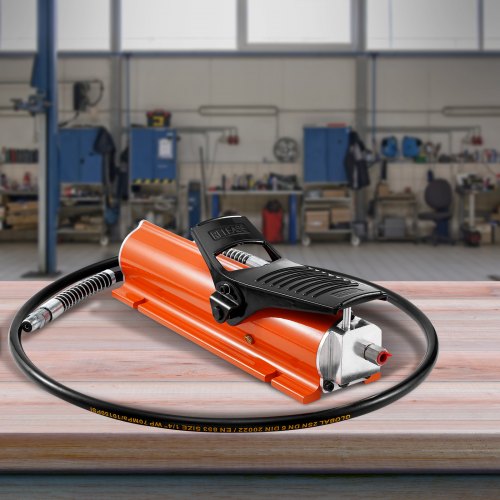 10000PSI Air Hydraulic Pump 018 Gal Reservoir NPT 38 In Oil Outlet NPT