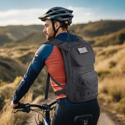 Hydration Backpack Water Backpack with 3L TPU Water Bladder Tactical Molle