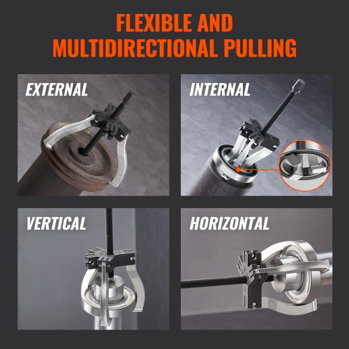 Gear Puller Set 3 and 7 Puller Kit 3 Jaw Gear Bearing Flywheel Pulley