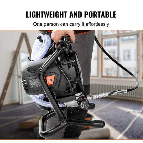 Stand Airless Paint Sprayer 3000PSI 750W Efficient Electric Airless