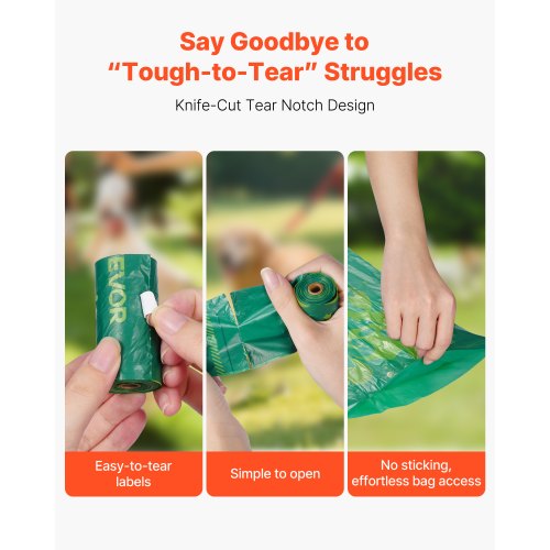Dog Poop Bags 270 Counts 13 X 9 In Sturdy Thick Pet Waste Biodegradable Hdpe