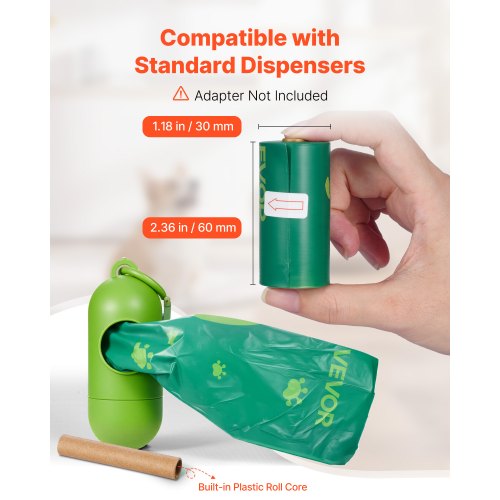 Dog Poop Bags 270 Counts 13 X 9 In Sturdy Thick Pet Waste Biodegradable Hdpe