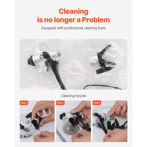 Stand Airless Paint Sprayer 650W High Efficiency Airless Sprayer 3000PSI