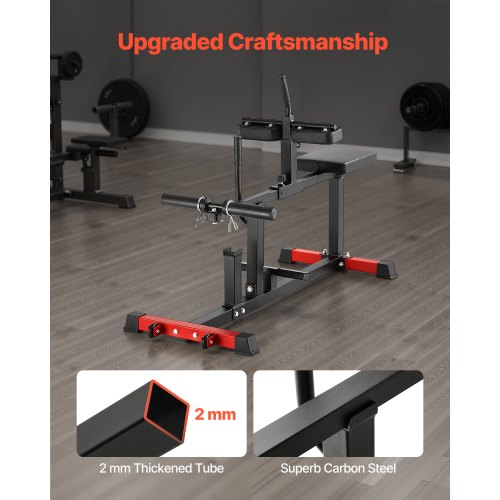 Seated Calf Machine 440 LBS Capacity Calf Raise Machine Seated Calf Raise
