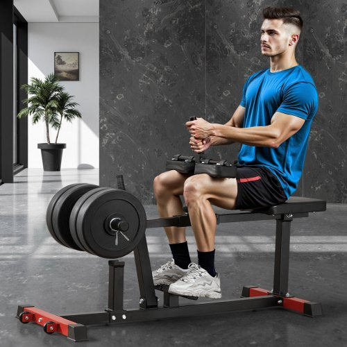 Seated Calf Machine 440 LBS Capacity Calf Raise Machine Seated Calf Raise