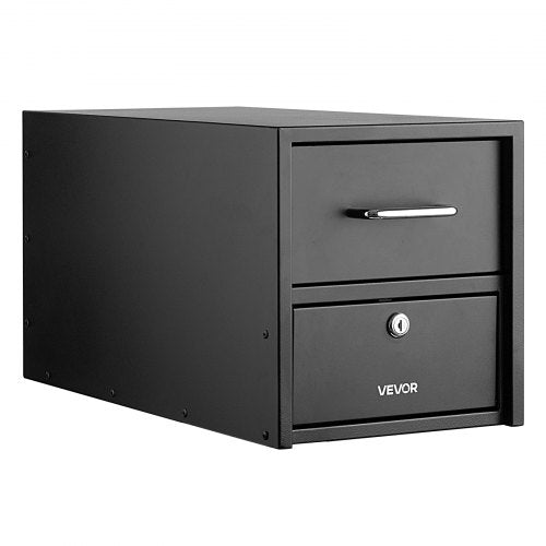 Post Mount Mailbox AntiPry AntiTheft Mailboxes for Outside Heavy Duty