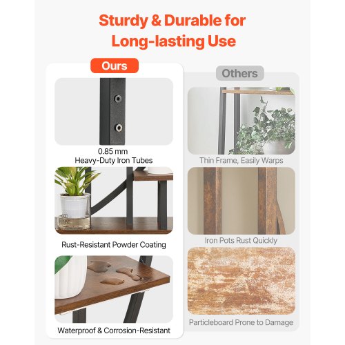 Plant Stand Indoor with Grow Lights 65.5 in Tall 7Tiered Lighted Plant
