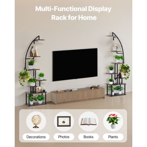 Plant Stand Indoor with Grow Lights 65.5 in Tall 7Tiered Lighted Plant