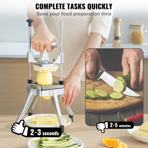 Commercial Vegetable Fruit Chopper 14 Blade Heavy Duty Professional Food