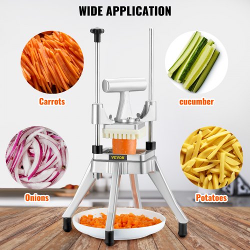 Commercial Vegetable Fruit Chopper 14 Blade Heavy Duty Professional Food