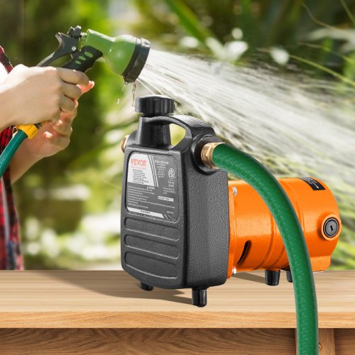 Cast Iron Water Transfer Pump 115V AC 1600 GPH 12HP Portable Electric