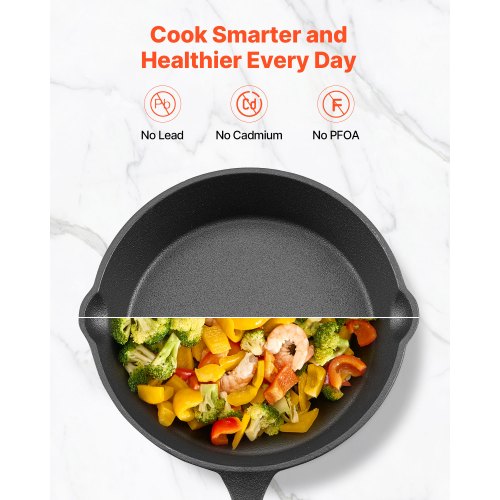 Cast Iron Skillet 4Piece Frying Pan Set 6 8 10 12 in Skillets