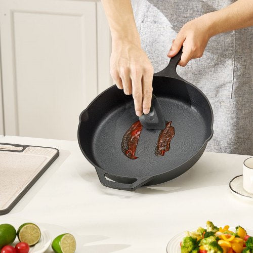 Cast Iron Skillet 4Piece Frying Pan Set 6 8 10 12 in Skillets