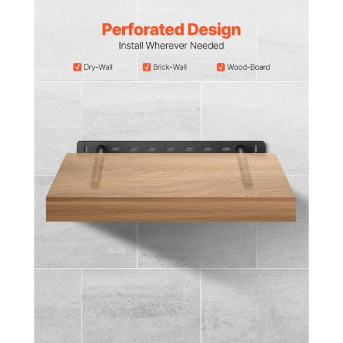 Floating Shelf Brackets 2 Pcs 150 lbs68 kg Weight Capacity 16x62x15