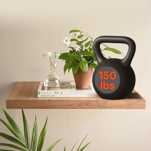 Floating Shelf Brackets 2 Pcs 150 lbs68 kg Weight Capacity 16x62x15