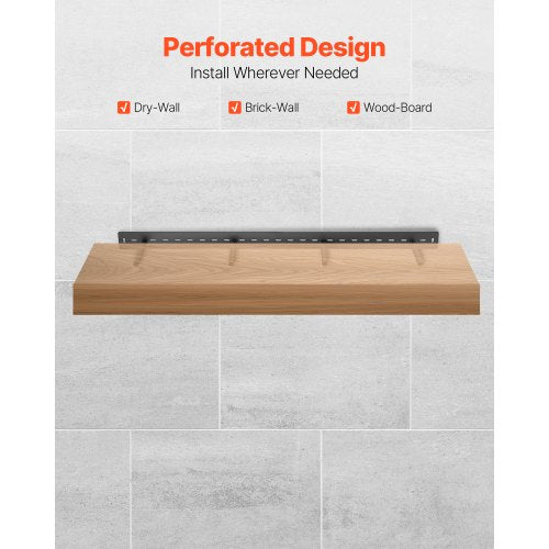 Floating Shelf Bracket 1 Pack 230 lbs104 kg Weight Capacity 46x62x3 inch