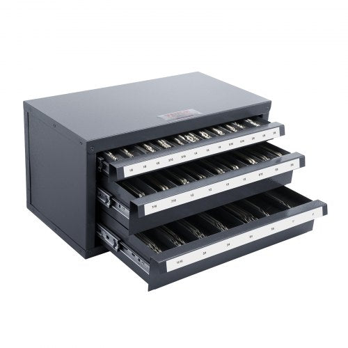 End Mill Dispenser Cabinet ThreeDrawer End Mill Organizer Cabinet for 18
