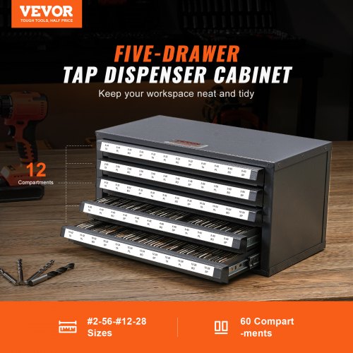 Tap Dispenser Cabinet FiveDrawer Tap Organizer Cabinet for 2561228