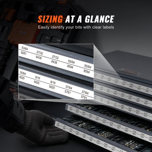 Drill Bit Dispenser Cabinet FiveDrawer Drill Bit Organizer Cabinet for 3364
