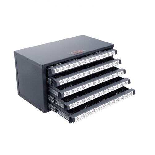 Drill Bit Dispenser Cabinet FiveDrawer Drill Bit Organizer Cabinet for 3364