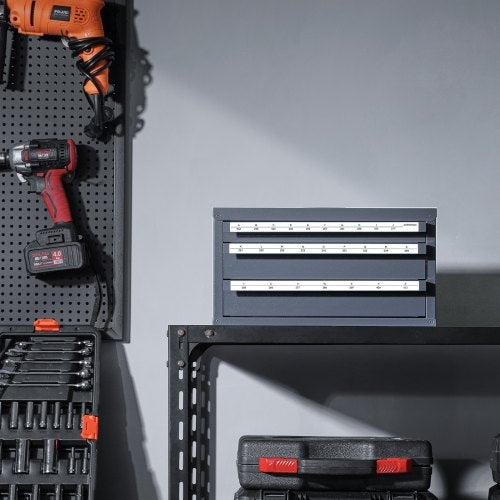Drill Bit Dispenser Cabinet ThreeDrawer Drill Bit Organizer Cabinet for A to Z