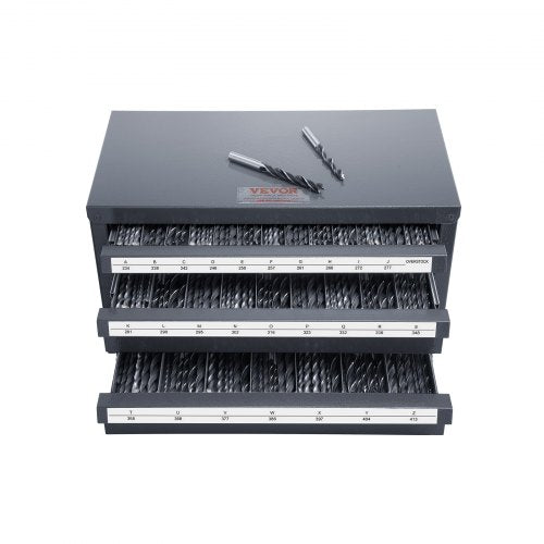 Drill Bit Dispenser Cabinet ThreeDrawer Drill Bit Organizer Cabinet for A to Z