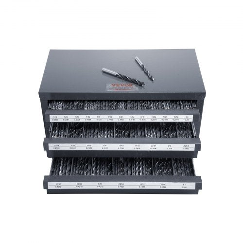 Drill Bit Dispenser Cabinet ThreeDrawer Drill Bit Organizer Cabinet for 116