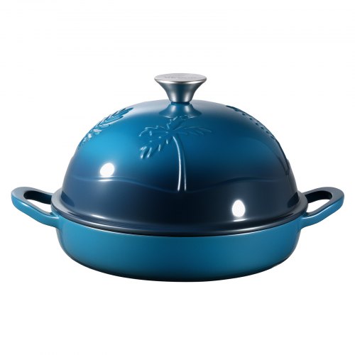 Enameled Cast Iron Dutch Oven 5 Quart Pot for Sourdough Bread Baking
