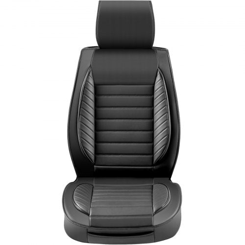 Seat Covers Universal Car Seat Covers Front Seats 2pcs Faux Leather Seat
