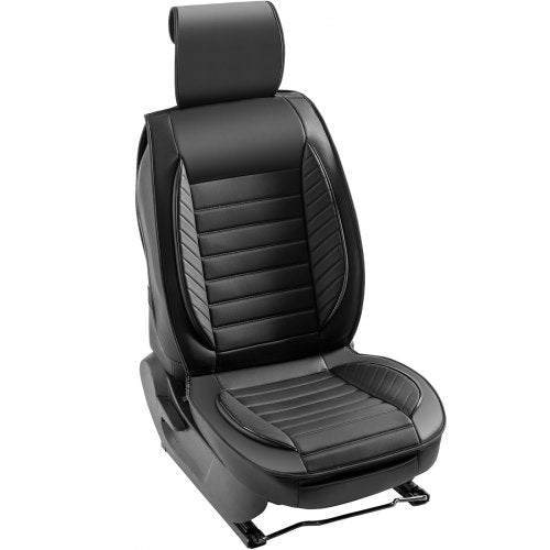 Seat Covers Universal Car Seat Covers Front Seats 2pcs Faux Leather Seat