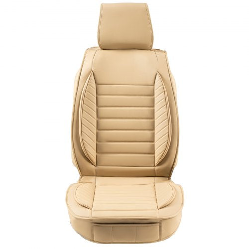 Seat Covers Universal Car Seat Covers Front Seats 2pcs Faux Leather Seat
