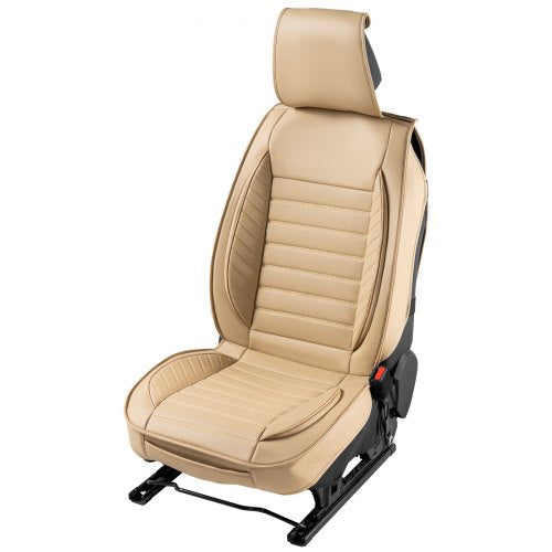 Seat Covers Universal Car Seat Covers Front Seats 2pcs Faux Leather Seat