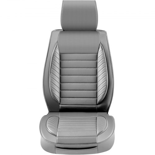 Seat Covers Universal Car Seat Covers Front Seats 2pcs Faux Leather Seat