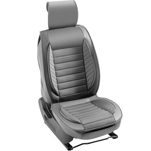 Seat Covers Universal Car Seat Covers Front Seats 2pcs Faux Leather Seat