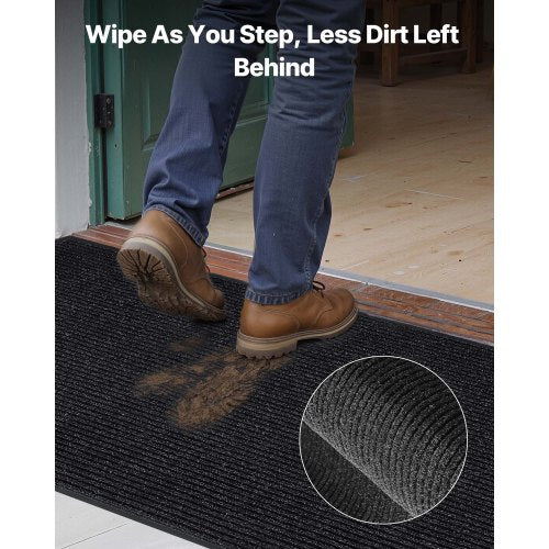 Front Door Mat 6 x 4 ft Commercial Floor Mat for Indoor and Outdoor
